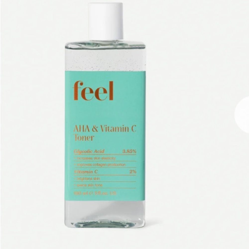 Feel AHA & Vitamin C Toner. New